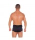 Pantalones Cortos con 2 Cremalleras Negro Talla Unica