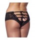 Braguitas Tipo Corset Negras Talla Única