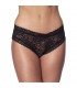 Braguitas Tipo Corset Negras Talla Única