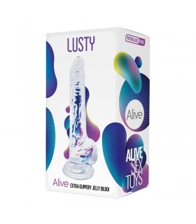 Dildo Jelly Lusty 18 cm