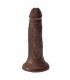 King Cock Pene de 5 - Color Marrón