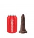 King Cock Pene de 5 - Color Marrón