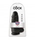King Cock Pene Rechoncho 9 - Color Negro
