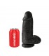 King Cock Pene Rechoncho 9 - Color Negro