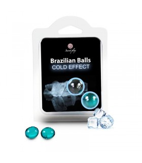 SET 2 BRAZILIAN BALLS EFECTO FRÍO Secret Play