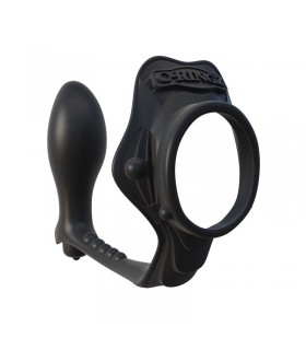 Fantasy C-Ringz Anillo con Plug Anal Pesado Color Negro