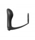 Plug Vibrador con Anillo Pene - Color Negro