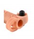 Fantasy X-tensions Vibrador Real Feel de 5,1 cm con Extensió
