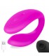 Roomie Vibrador para Parejas Rosa Silicona Líquida Unibody C
