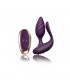 Estimulador para Parejas Cocktail Control Remoto Púrpura