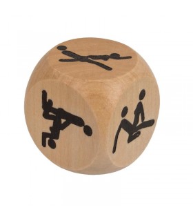Dado Madera Kamasutra 3x3 cm 1 Unidad