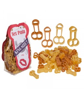 Pasta de Pene Bi Color Trugo Duro y Pimiento