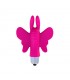 Monarch Bala Vibradora Mariposa Silicona Rosa