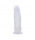 Dildo Hi-Rubber 7 Transparente