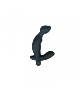 Vibrador Prostático Silicona Negro