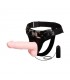 Baile Arnés con Dildo Color Natural a Control Remoto