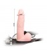 Baile Arnés con Dildo Color Natural a Control Remoto