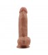 Dildo Dual Density Fashion Dude 17.8 x 4 cm Bronceado