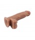 Dildo Dual Density Fashion Dude 17.8 x 4 cm Bronceado