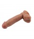 Dildo Dual Density Fashion Dude 17.8 x 4 cm Bronceado