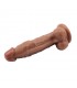 Dildo Dual Density Fashion 21 x 4.1 cm Bronceado