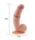 Dildo The Ultra Soft Dude 8.5 Natural