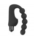 Cadena Anal Power Beads con Vibración Negro