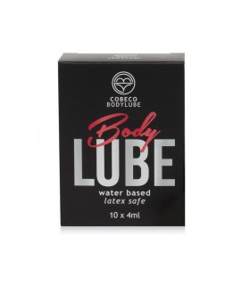 CBL Body Lube Lubricante Base Agua 10 x 4 ml