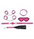 Rimba Bondage Play Set de Bondage 6 Piezas Color Rosa