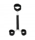 Collar con Esposas Ajustables  Negro