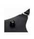 Rimba Latex Play Arnés con Dildo Color Negro