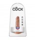 King Cock Pene de 5 - Bronceado