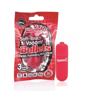 Bala Vibradora Soft Touch - Color Rojo