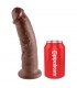 King Cock Pene de 9 - Color Marrón