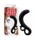 Estimulador Punto G Two-Finger Silicona Negro