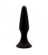 Plug Anal 12.5 x 3.1 cm Silicona Negro