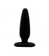 Plug Anal 13.4 x 3.7 cm Silicona Negro