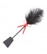 FUSTA PLUMA NEGRA 36 CM
