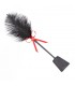 FUSTA PLUMA NEGRA 36 CM
