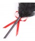 FUSTA PLUMA NEGRA 36 CM