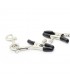 Pinzas para Pezones con Mosquetones Metal