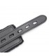 Collar con Correa de Metal Negro