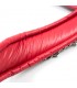 Collar con Correa de Metal e Interior Acolchado Negro/Rojo