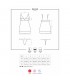 853-CHE-2 Chemise y Tanga Color Blanco