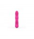 Mira Vibrador con Conejito Silicona Rosa