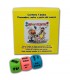 Juego 3 Dados Fluorescentes