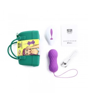 Huevo Vibrador Motion Love Balls con Control Remoto Twisty P