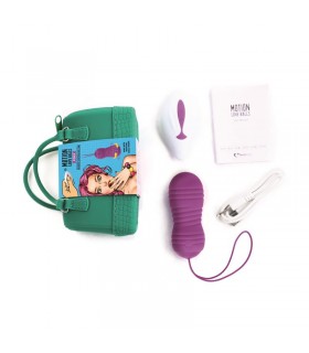 Huevo Vibrador Motion Love Balls con Control Remoto Foxy Púr