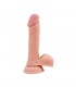 Undressed Debater Dildo Realista Silicona Líquida Dual Densi