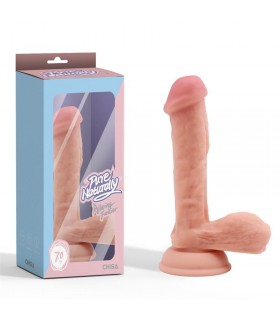 Alluring Fancier Dildo Realista Dual Silicona Líquida Dual-D